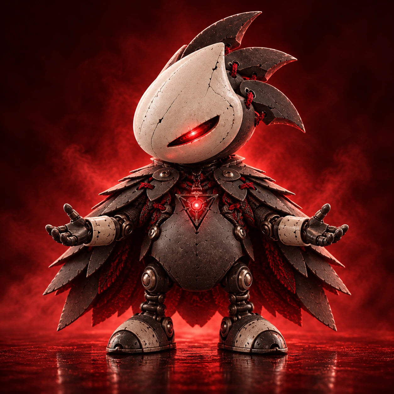 3D Character + Rig artwork featuring the studio’s original character
